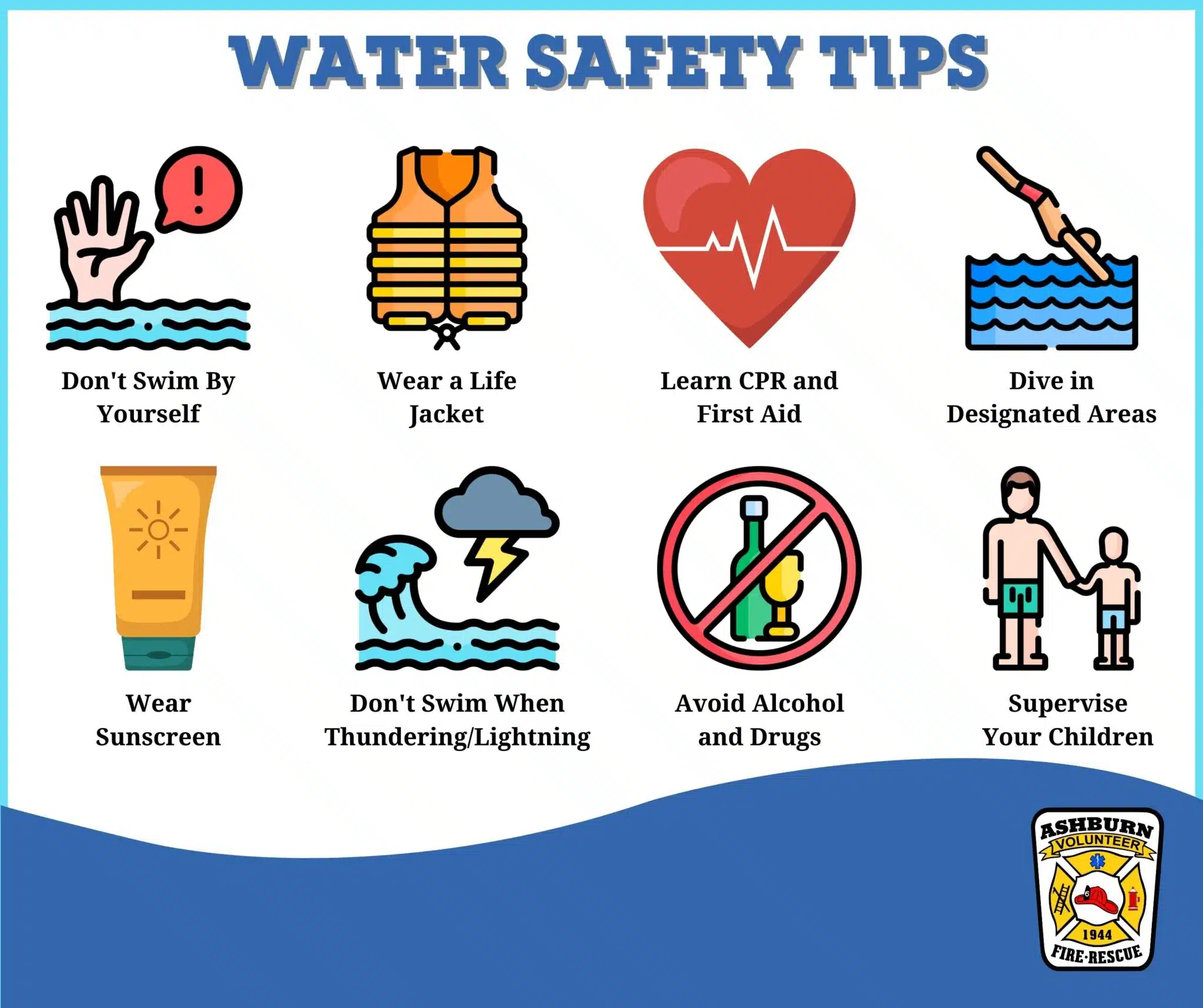 water safety tips for kids
